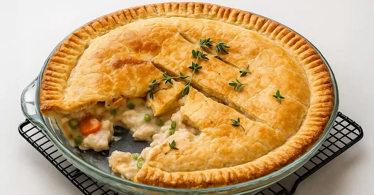 Easy Double Crust Chicken Pot Pie