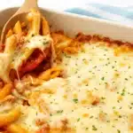 baked penne and smoked sausage casserole