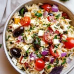 Easy Greek Orzo Salad Easy Greek Orzo Salad