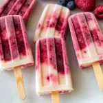 Easy Homemade Popsicles with Yogurt Easy Homemade Popsicles