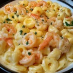 Easy Shrimp Tortellini Alfredo Skillet Easy Shrimp Tortellini Alfredo Skillet