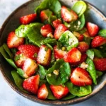 Fresh Spinach and Strawberry Salad Fresh Spinach and Strawberry Salad