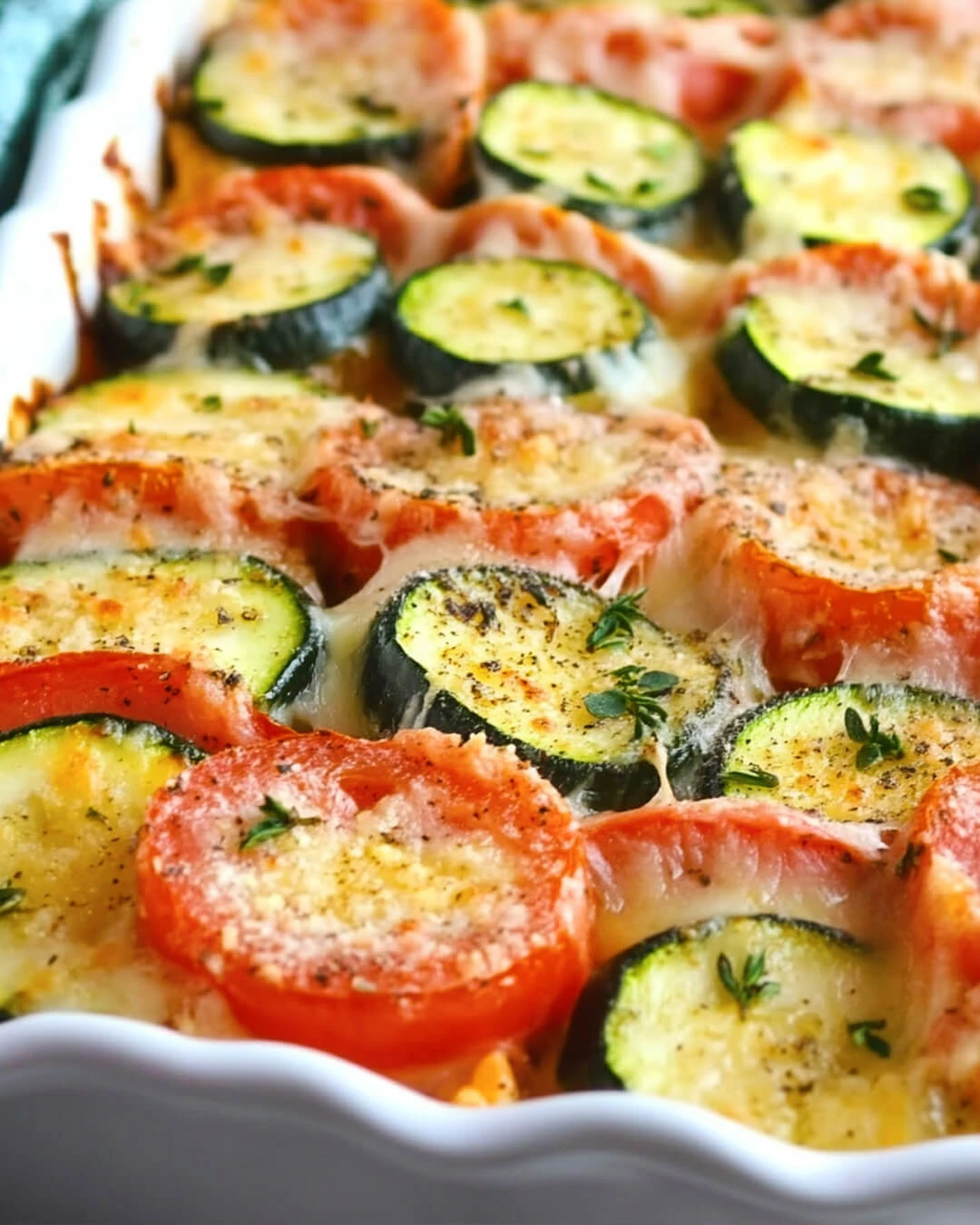 How to Make Parmesan Tomato Zucchini Bake