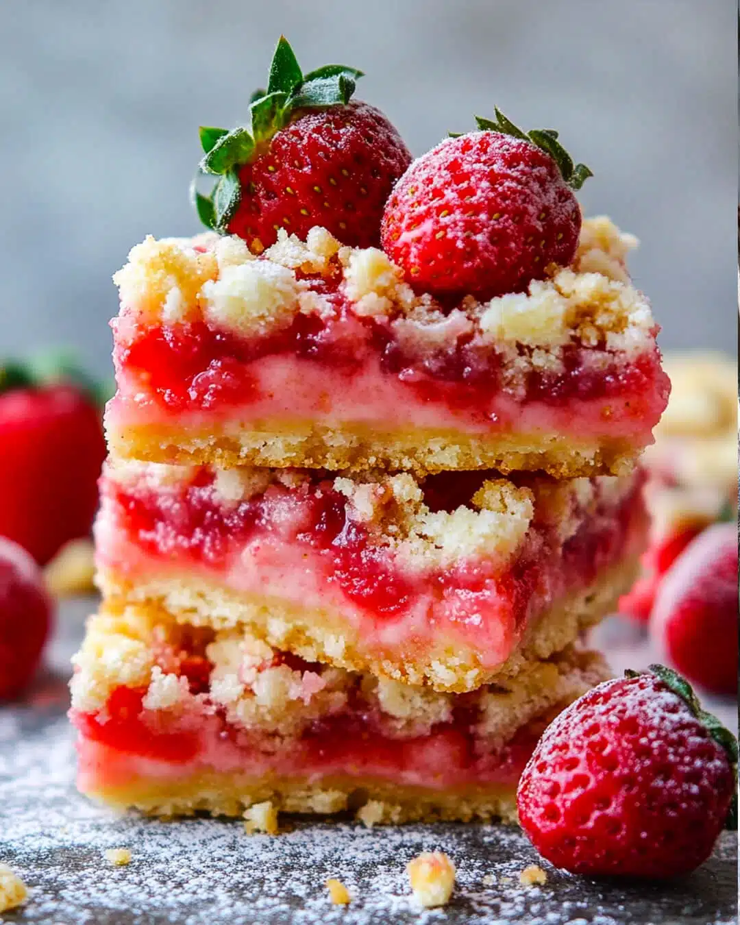 Homemade Strawberry Crumble Bars How to Make Strawberry Crumble Bars