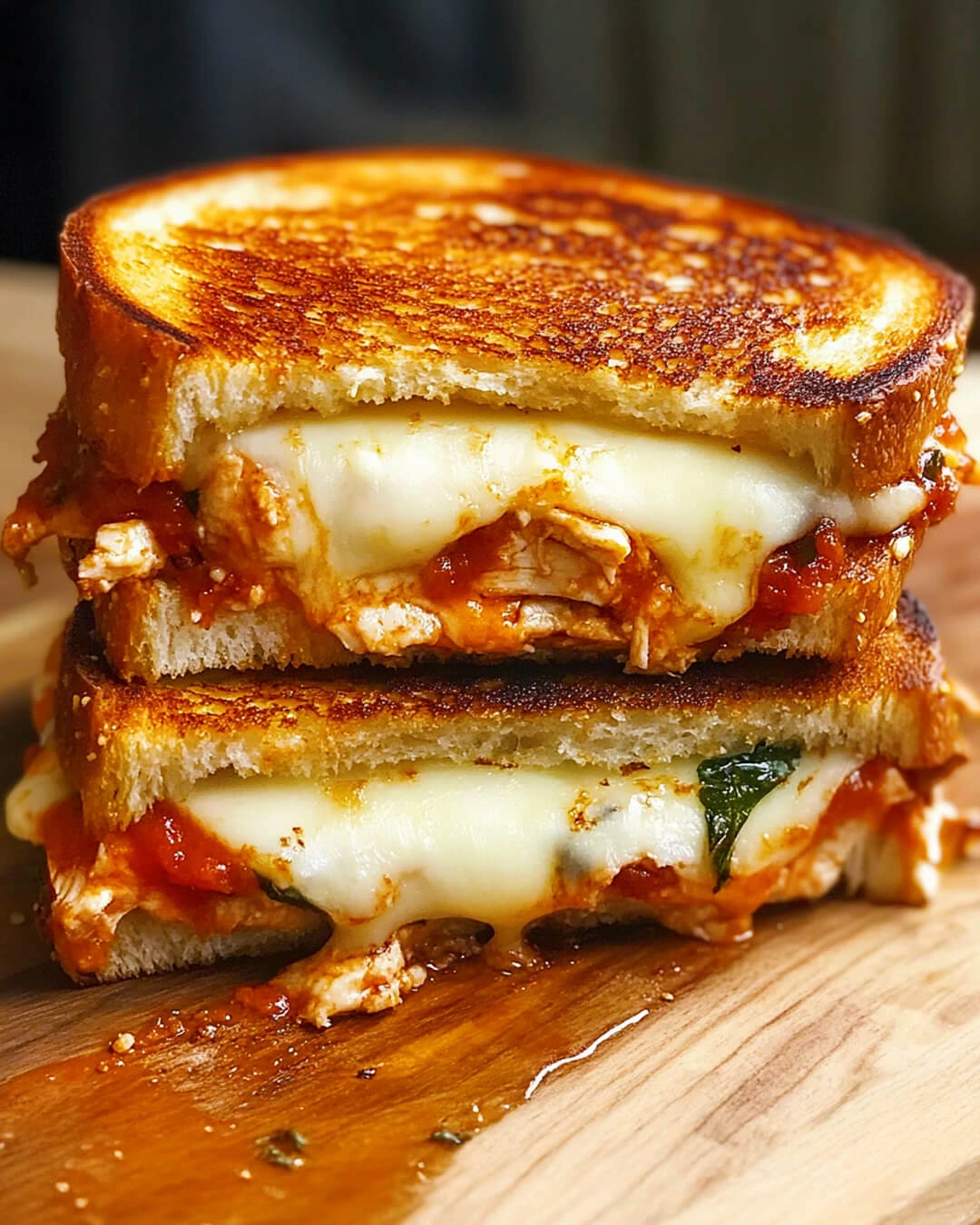 Ingredients You Need for Lazy Chicken Parmesan Grilled Cheese