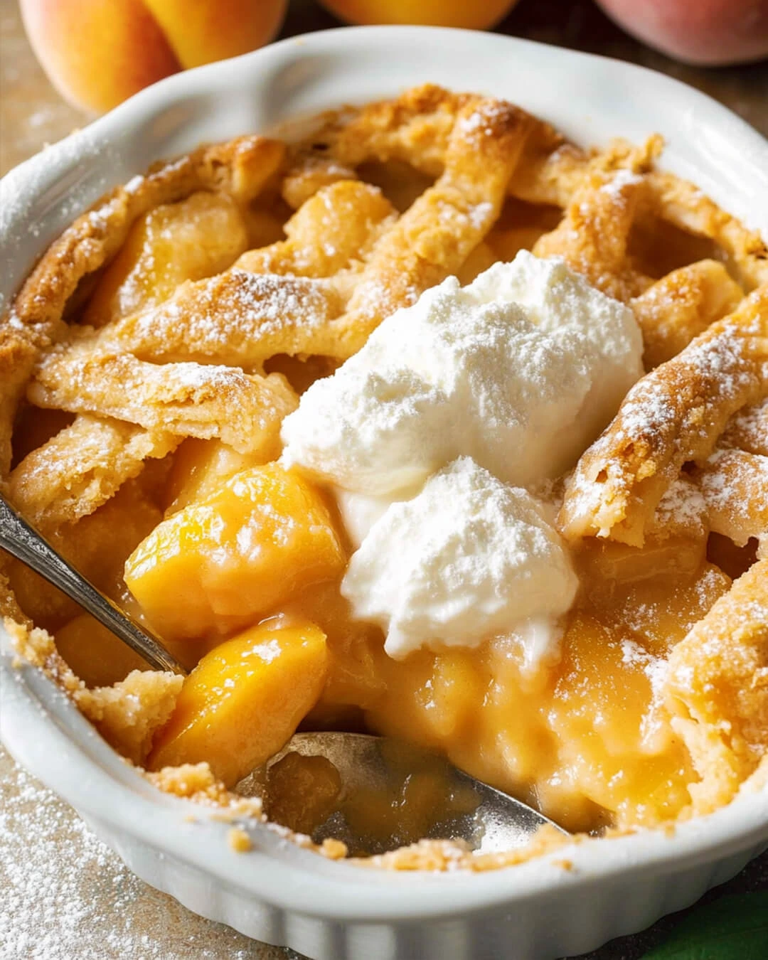 Old-Fashioned Southern Peach Cobbler Ingredients You Need for Old Fashioned Southern Peach Cobbler
