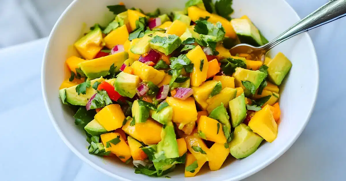 Refreshing Mango and Avocado Salad
