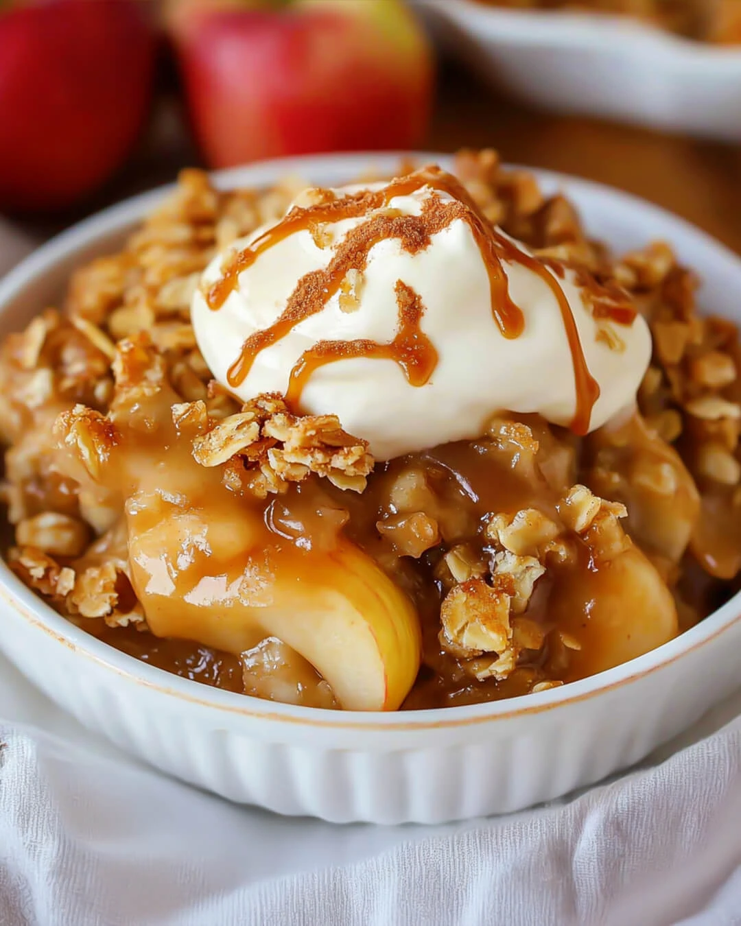 Easy Oatmeal Cookie Apple Crisp My Favorite Tips for Getting That Perfect Golden Crumble
