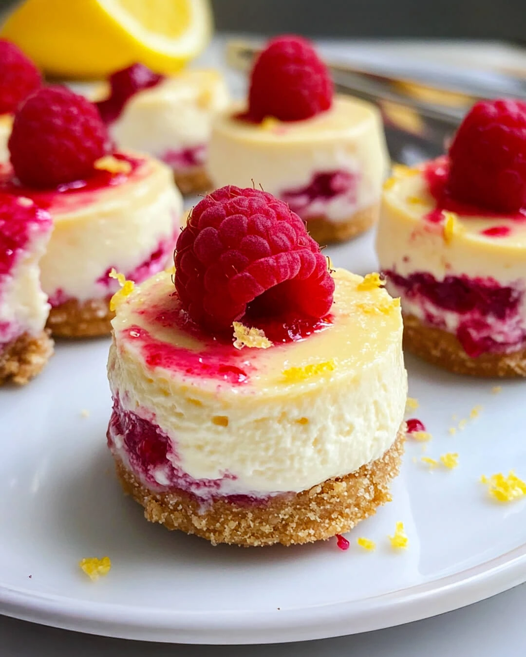 Easy Mini Lemon and Raspberry Cheesecakes My Key Tips for Perfect Mini Lemon and Raspberry Cheesecakes