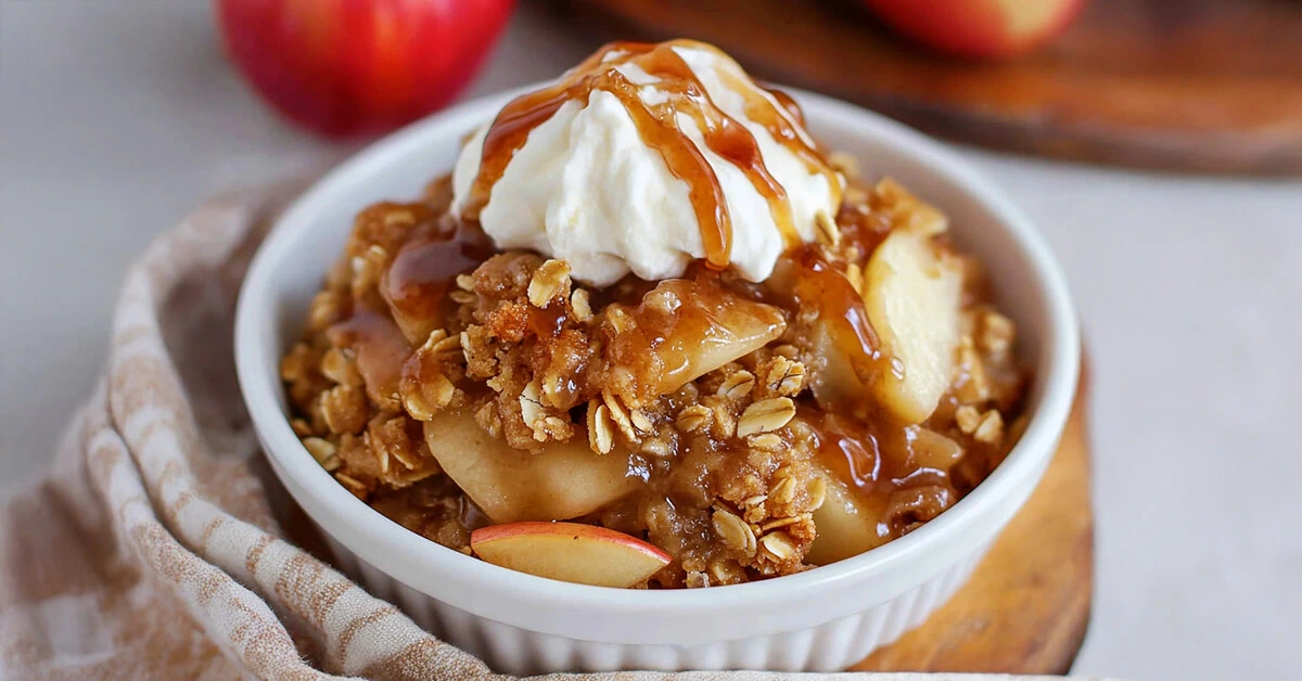 Oatmeal Cookie Apple Crisp