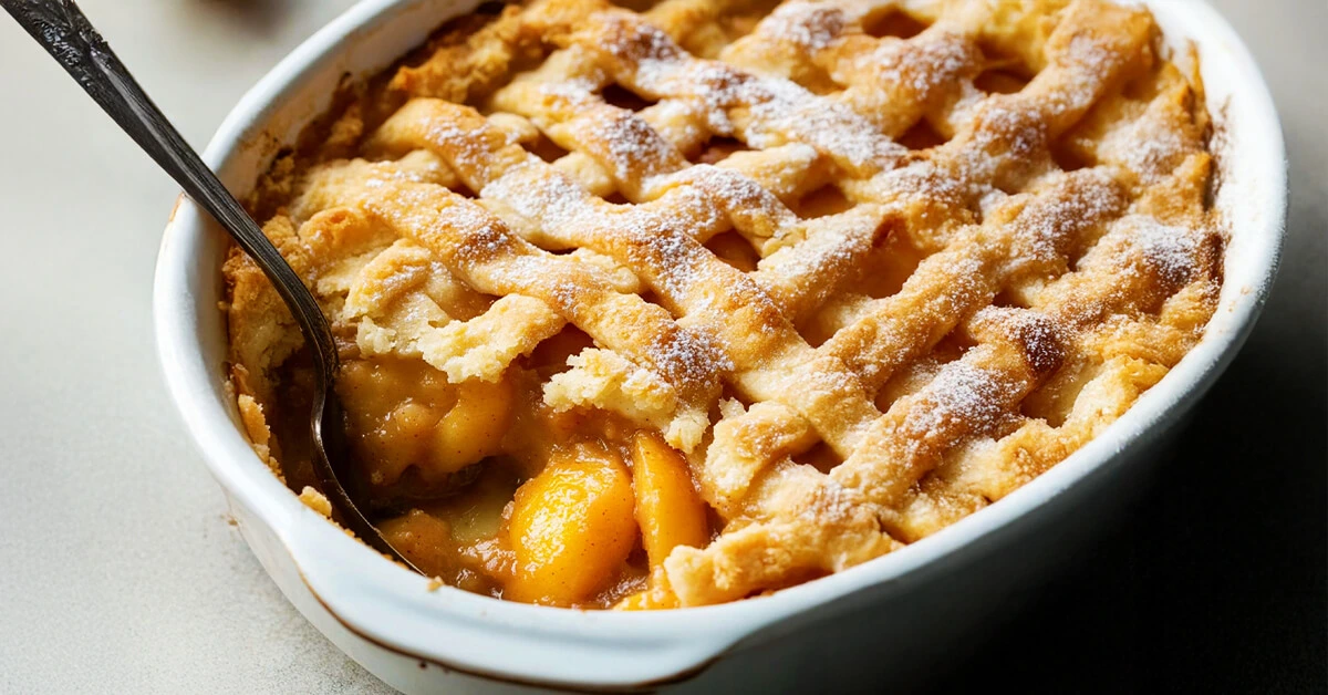 Old-Fashioned Southern Peach Cobbler