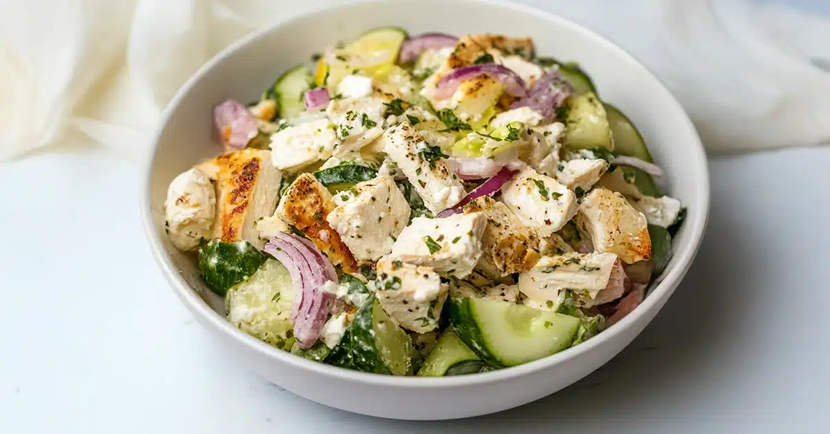 Tzatziki Chicken Salad