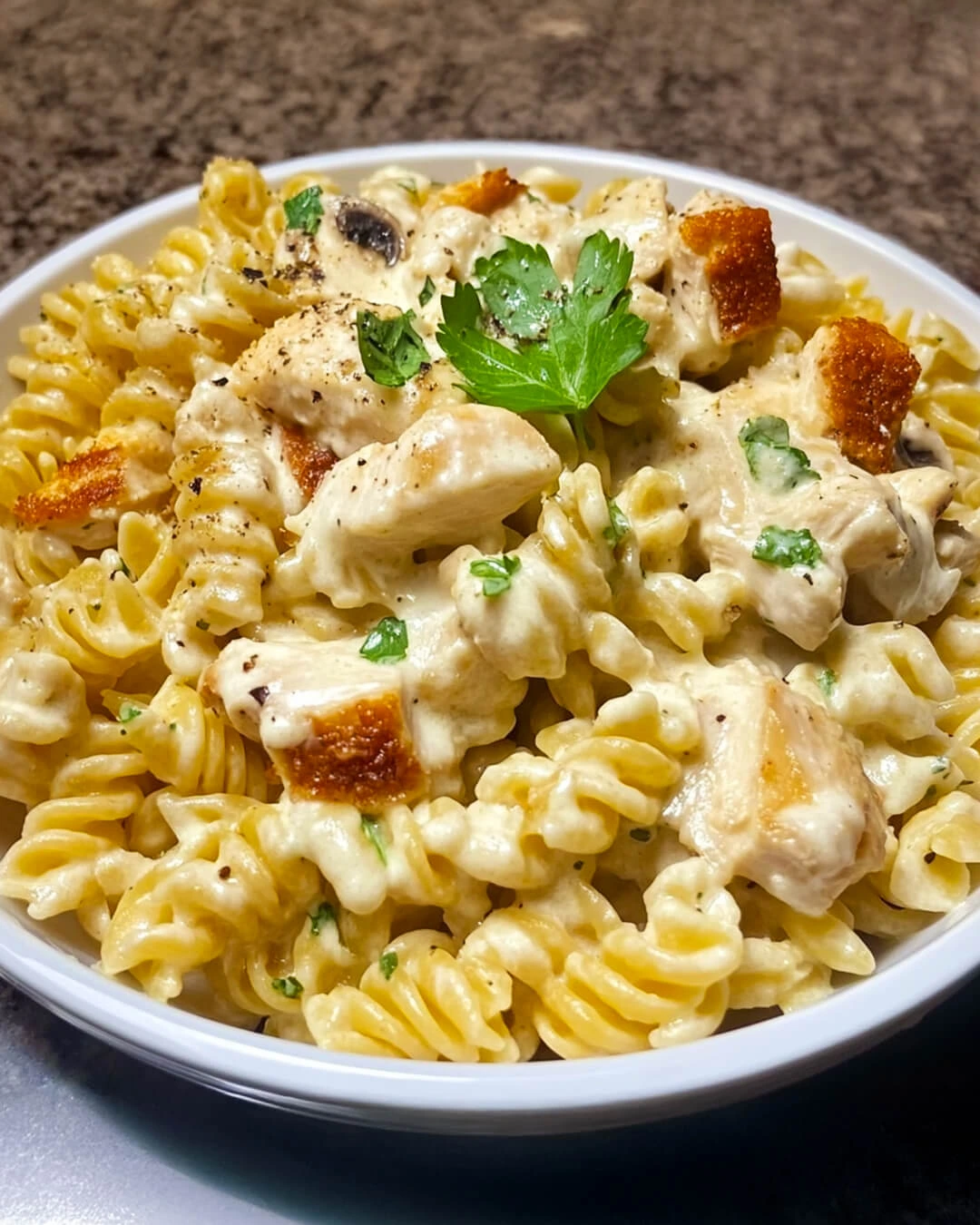 Easy Creamy Chicken Caesar Pasta Why Youll Love This Chicken Caesar Pasta