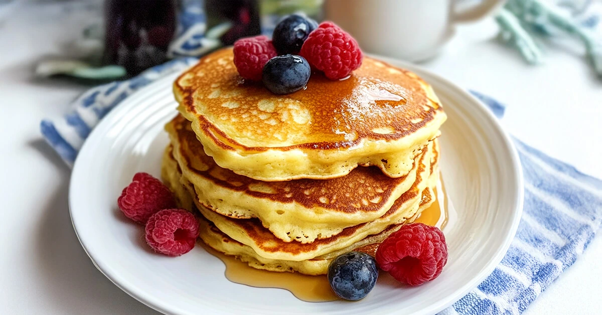 Easy Homemade Yogurt Pancakes
