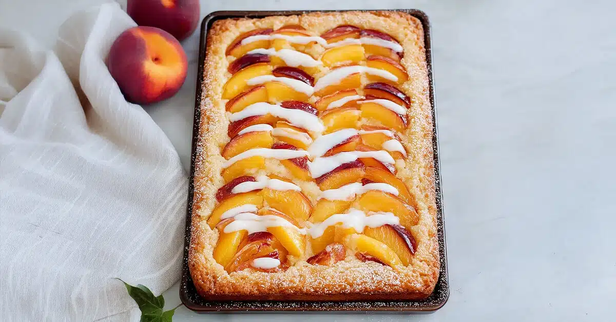 Baltimore Peach Cake