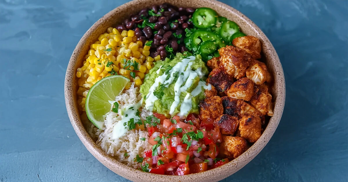 Chicken Burrito Bowls