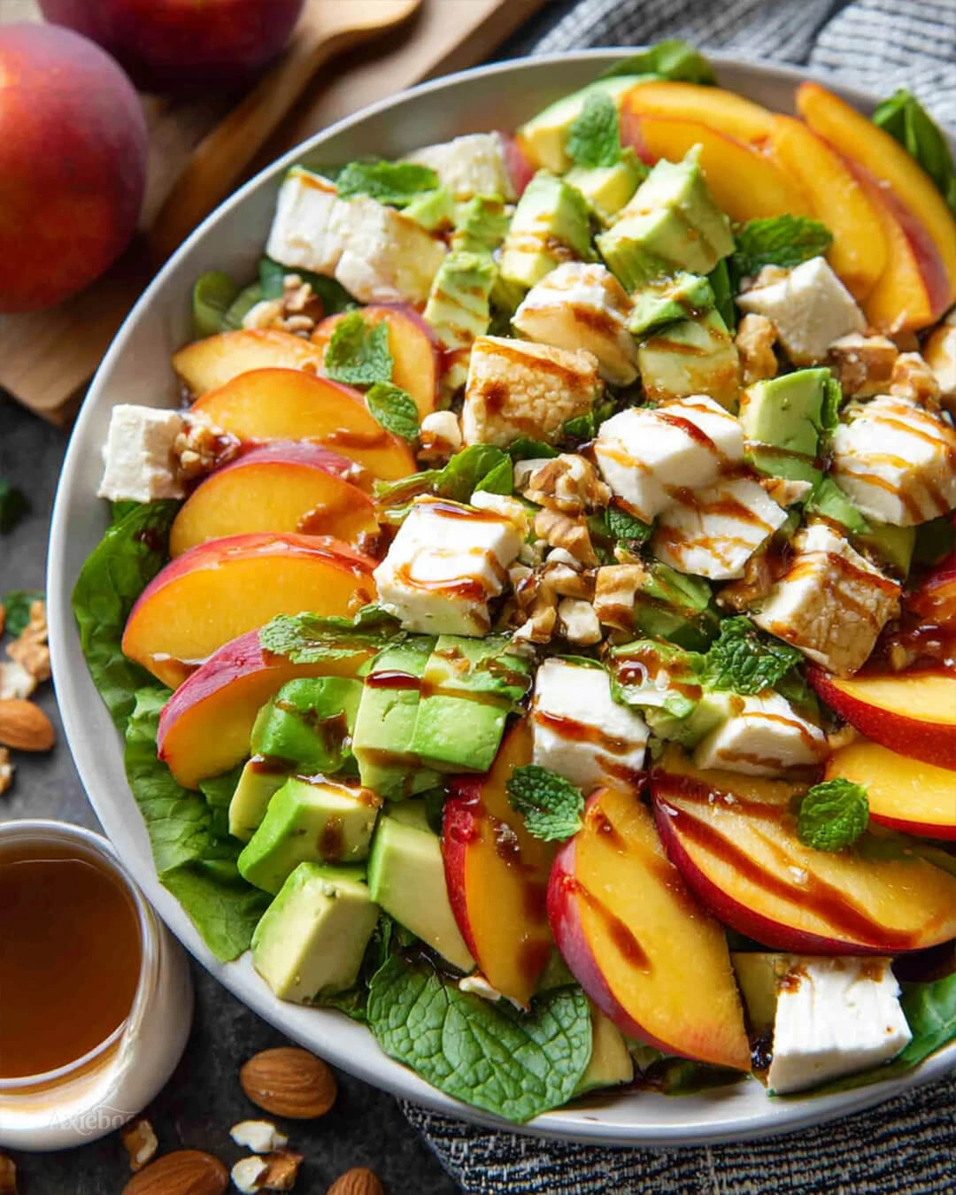 Fresh Peach Mozzarella Salad Recipe How I Make This Peach Mozzarella Salad Perfect Every Time