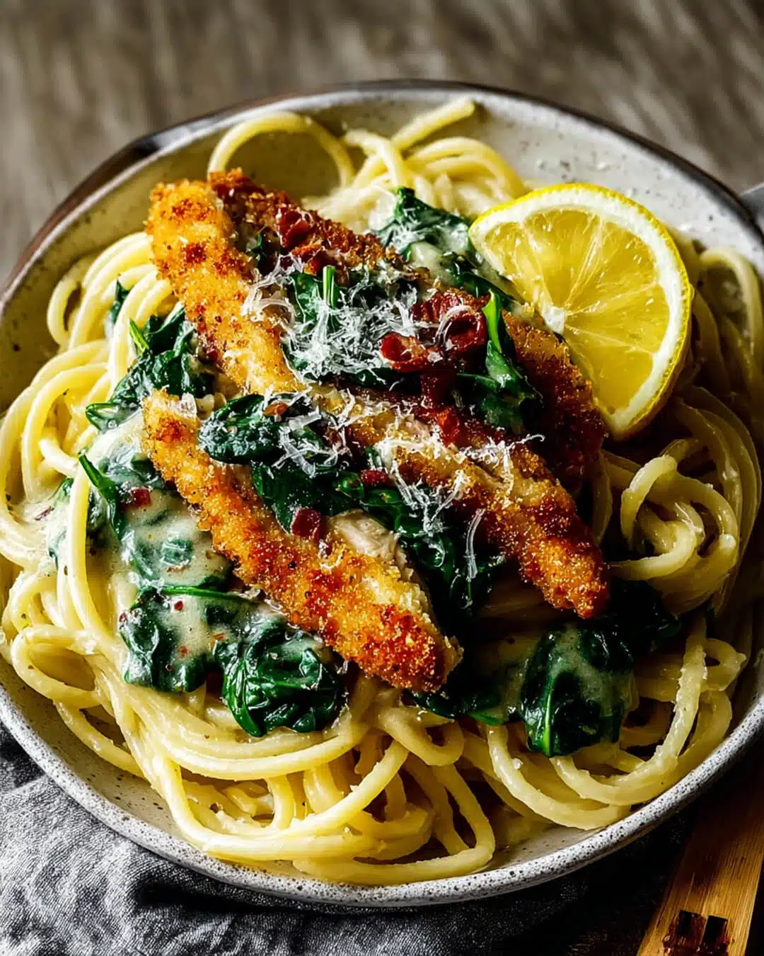 How to Make Lemon Arugula Pasta with Chicken