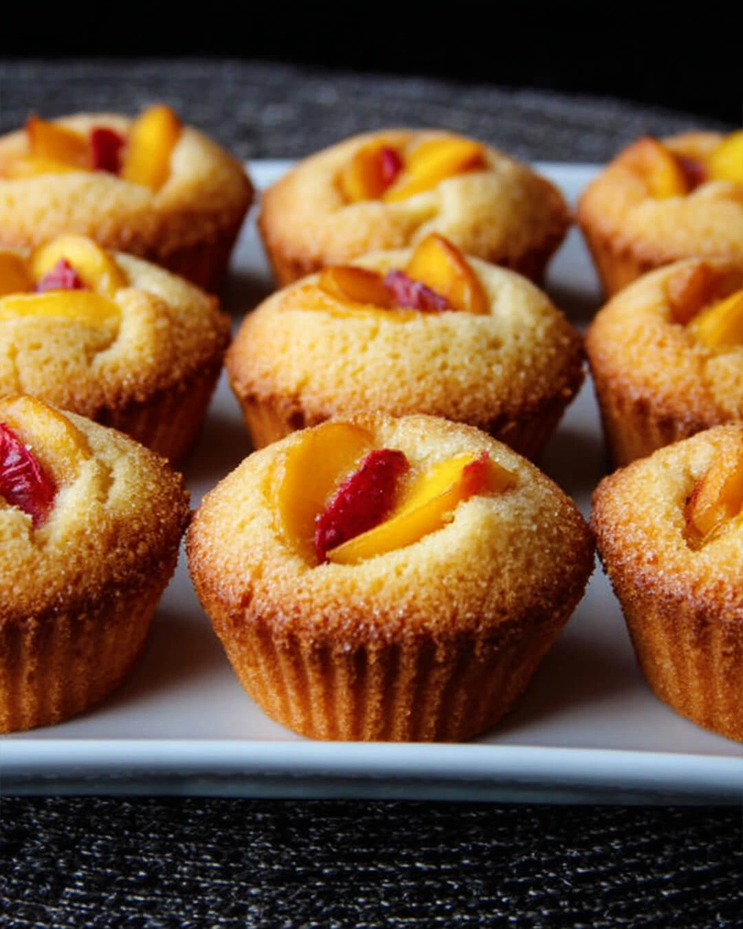 The easiest Peach Financiers Recipe How to Make Peach Financiers