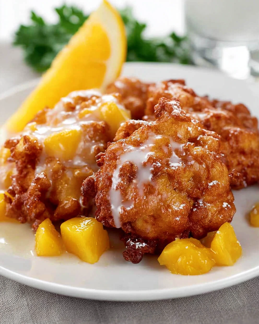 Easy Summer Peach Fritters Recipe How to Make Peach Fritters