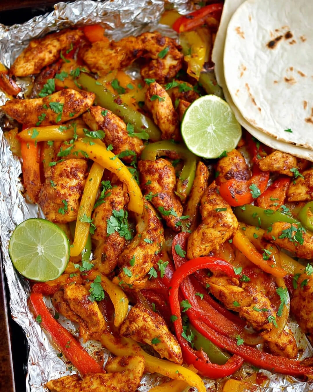 Easy Sheet Pan Chicken Fajitas How to Make Sheet Pan Chicken Fajitas