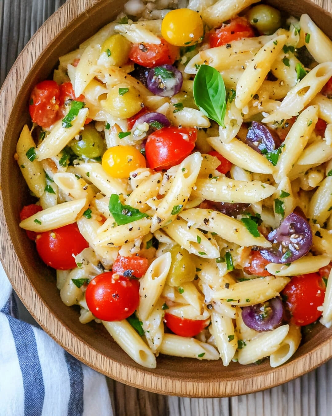 Spicy Garlic and Tomato Penne Salad How to Make Spicy Garlic Tomato Penne Salad