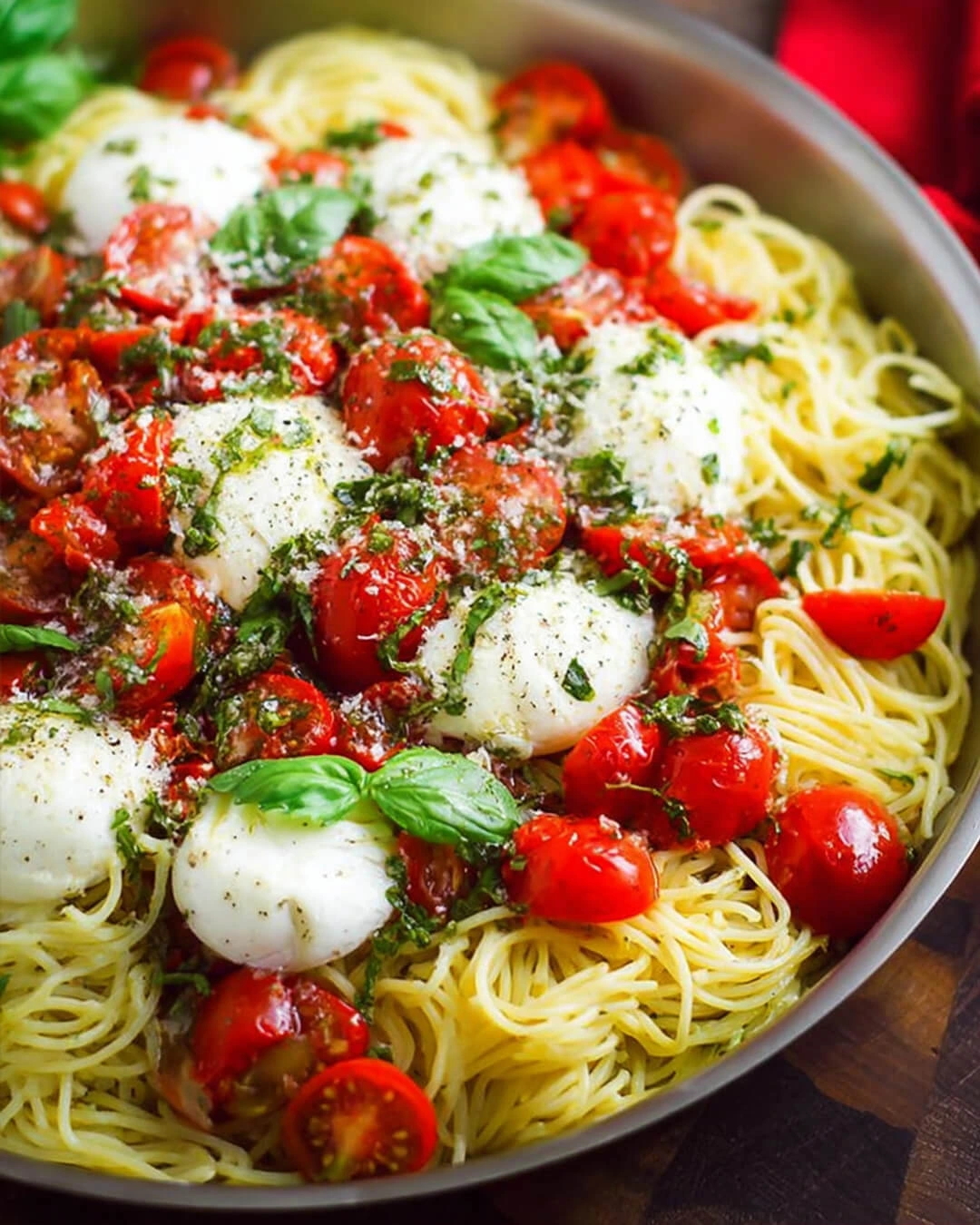 Caprese Pasta with Cherry Tomatoes Ingredients You Need for Caprese Pasta with Cherry Tomatoes