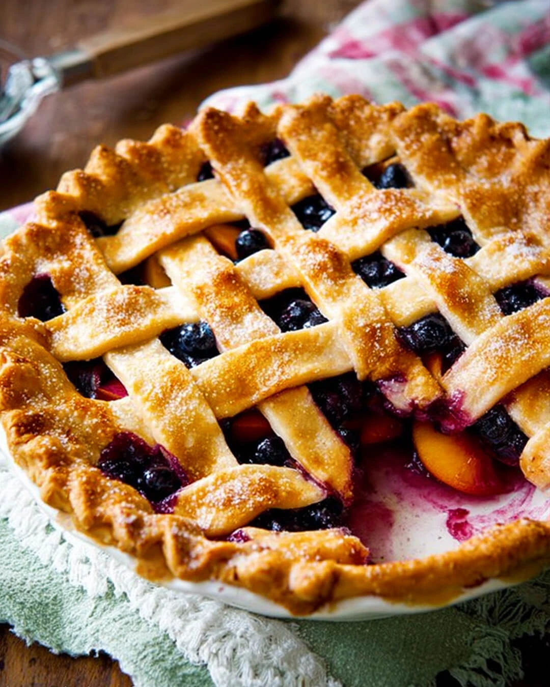 Easy Peach Blueberry Pie Recipe Ingredients You Need for Peach Blueberry Pie