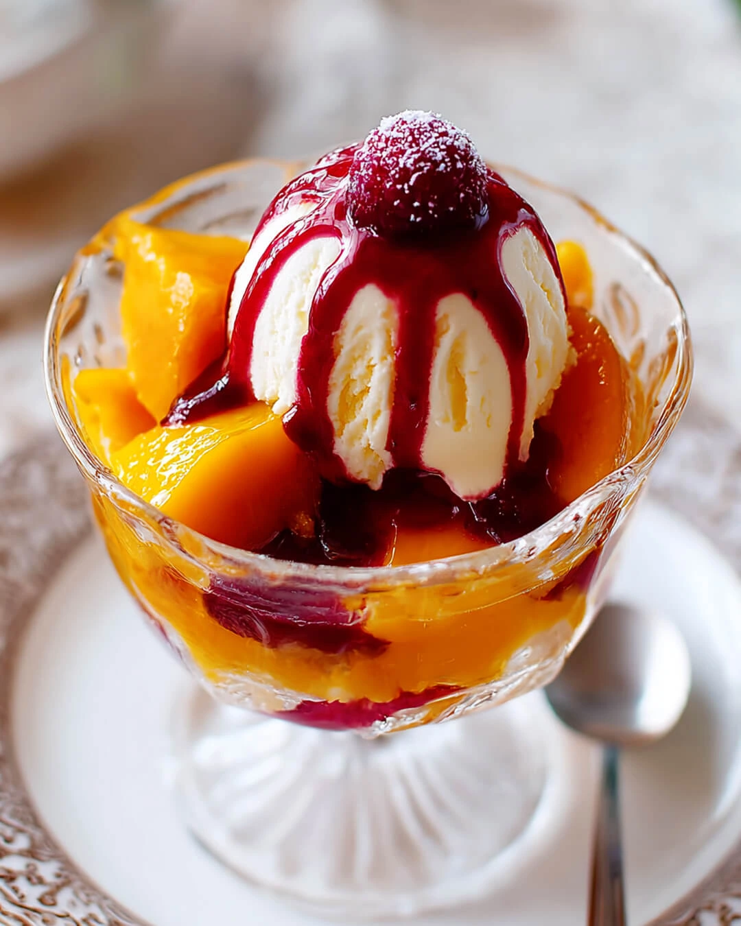 Easy Peach Melba Ingredients You Need for Peach Melba