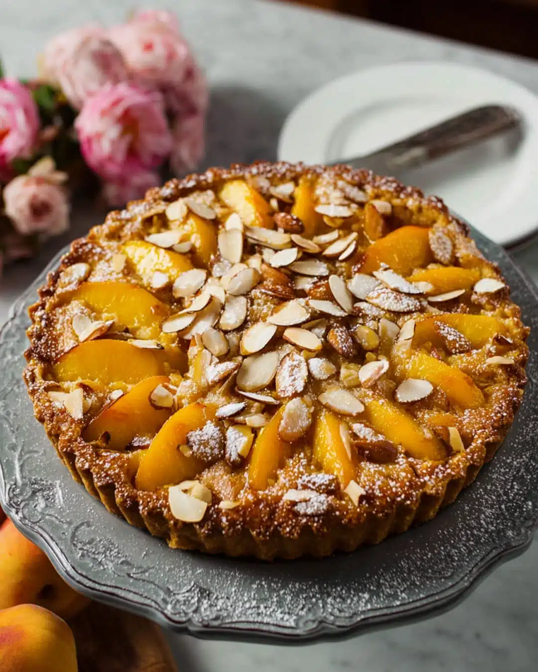Easy Peach and Almond Tart Recipe Ingredients You Need for this Peach and Almond Tart