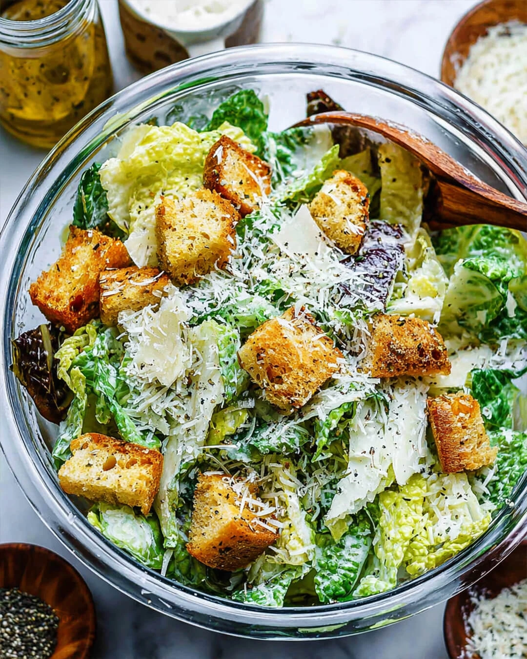 Classic Caesar Salad with Garlic Croutons My Simple Tricks for Nailing This Classic Caesar Salad with Garlic Croutons
