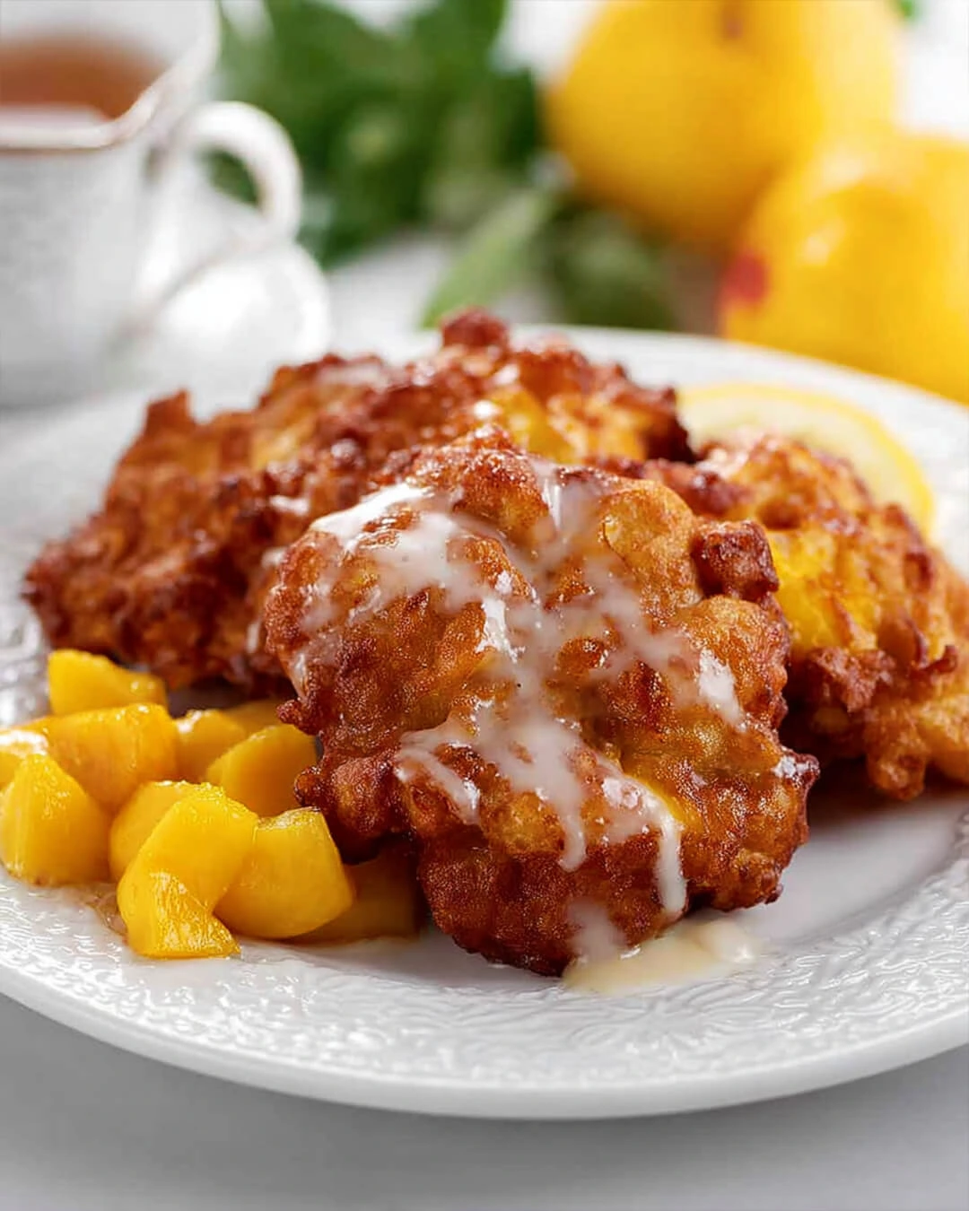 Easy Summer Peach Fritters Recipe My Tips for the Best Peach Fritters