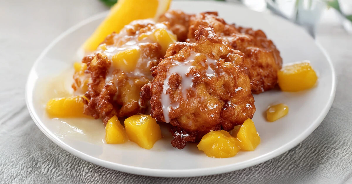 Peach Fritters