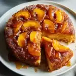 Peach Upside-Down Cake