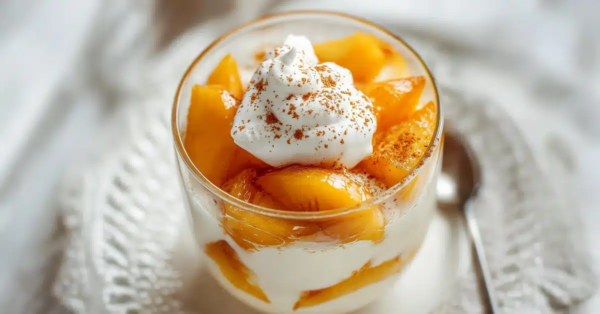 Peaches and Cream Recipe