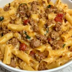 Sausage Pasta Loaded with Browned Sausage Sausage Pasta Loaded with Browned Sausage