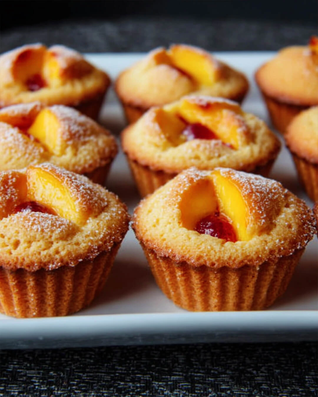 The easiest Peach Financiers Recipe Why Im Completely Obsessed With This Peach Financiers Recipe