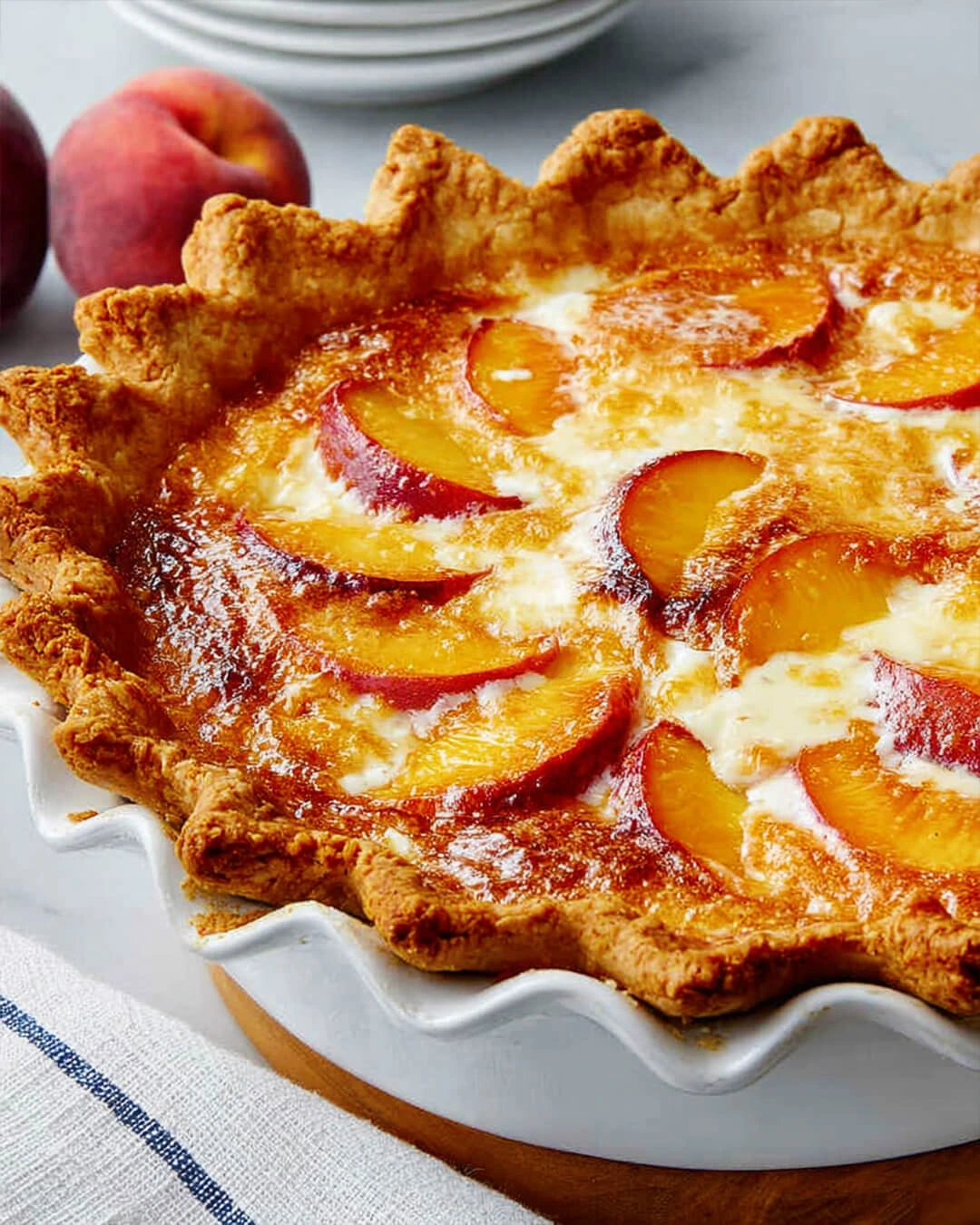 The Perfect Peach Custard Pie Recipe Why Peach Custard Pie Is the Perfect Blend of Creamy and Fruity