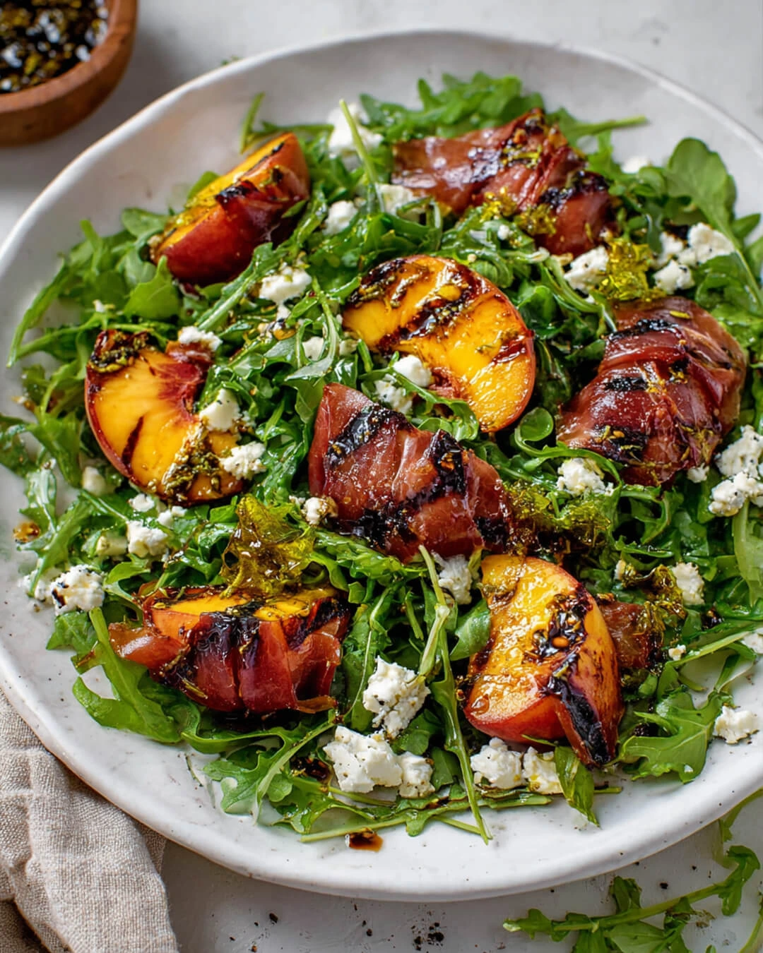 Why These Grilled Prosciutto Wrapped Peaches Feels Like Summer on a Plate