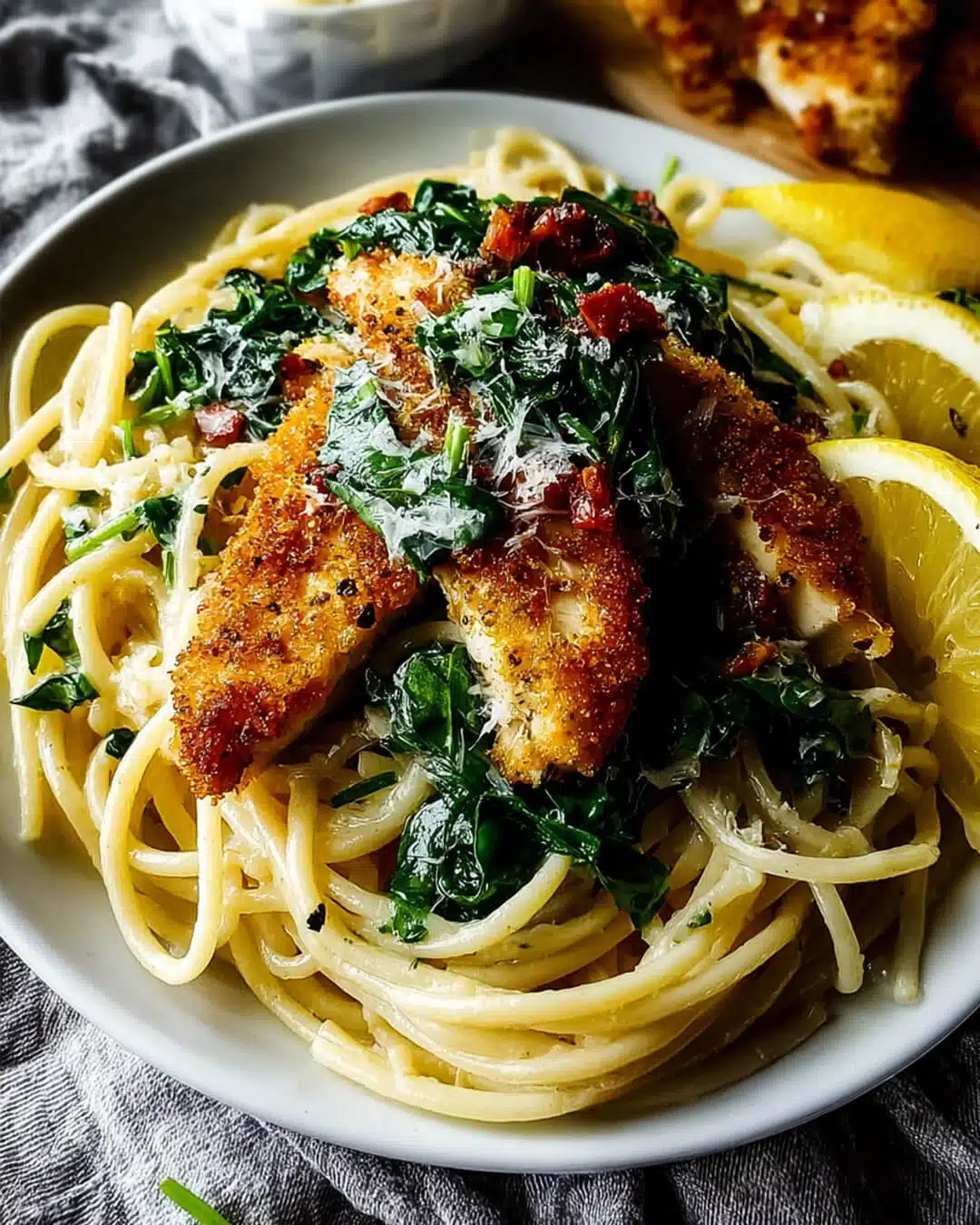 Why This Lemon Arugula Pasta with Chicken Is a Weeknight Favorite