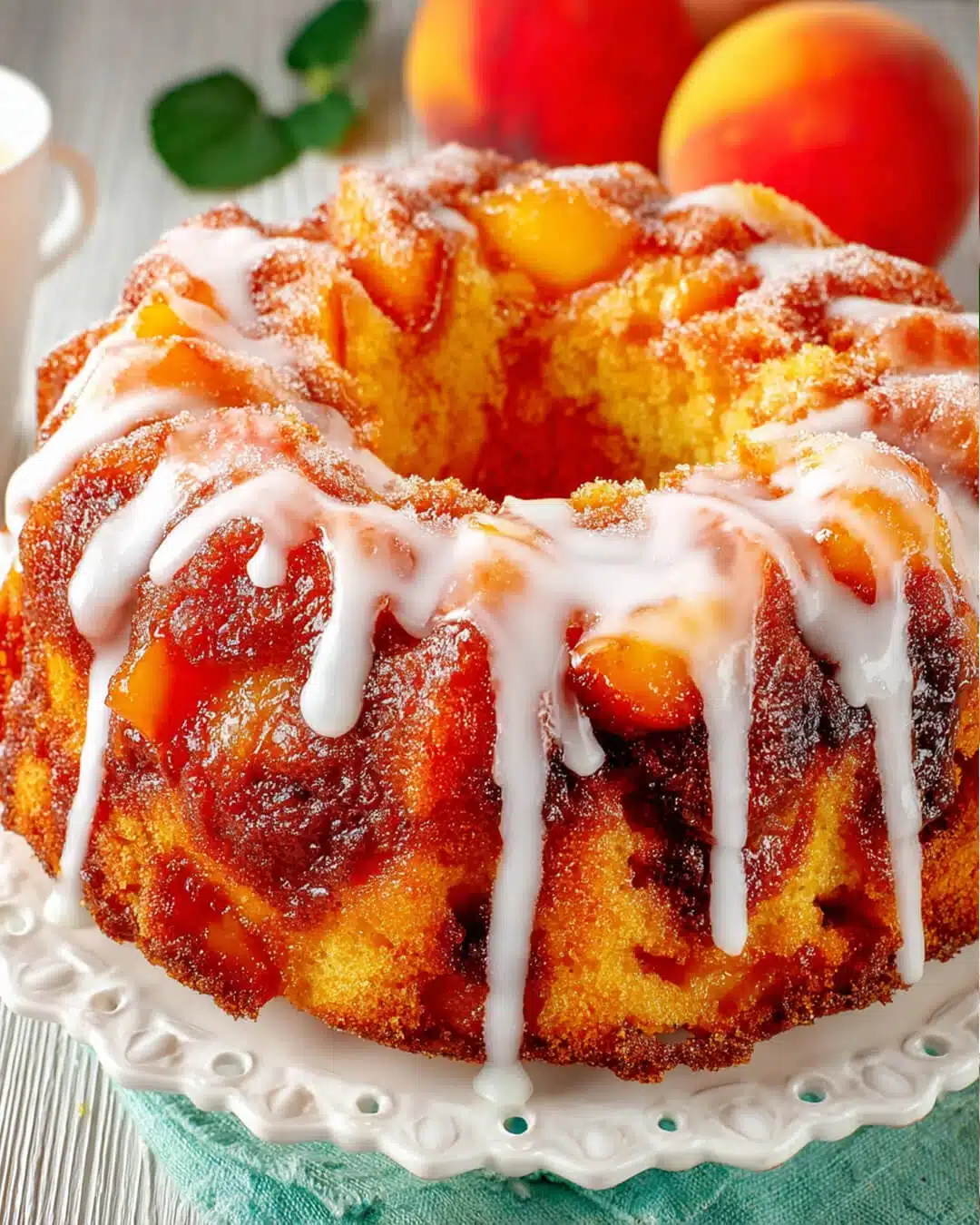 Why Youll Love This Peach Cobbler Pound Cake