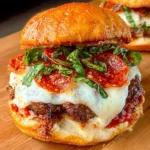 Classic Pizza Burger with Pepperoni Classic Pizza Burger with Pepperoni