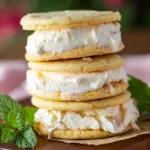 Georgia Peach Ice Cream Sandwich