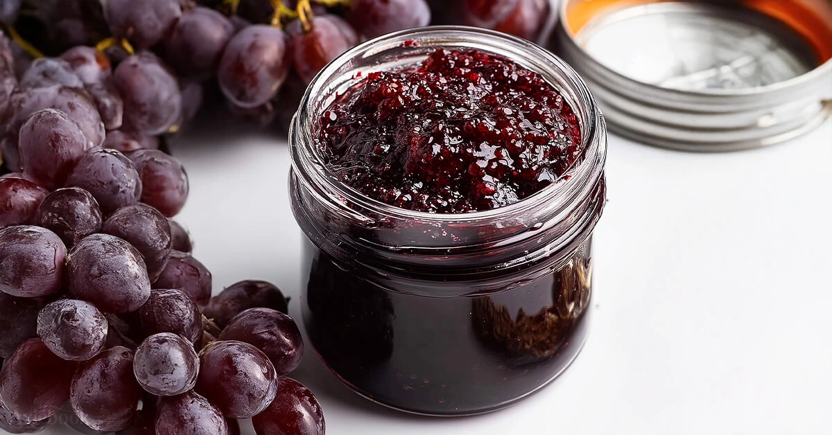 Homemade Grape Jam Recipe