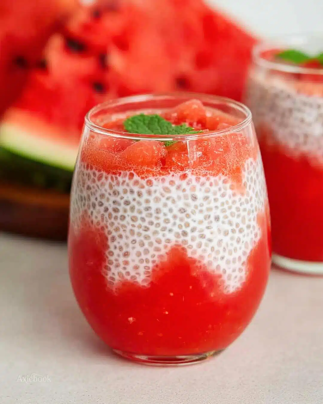 How I Make This Watermelon Coconut Sago Pudding