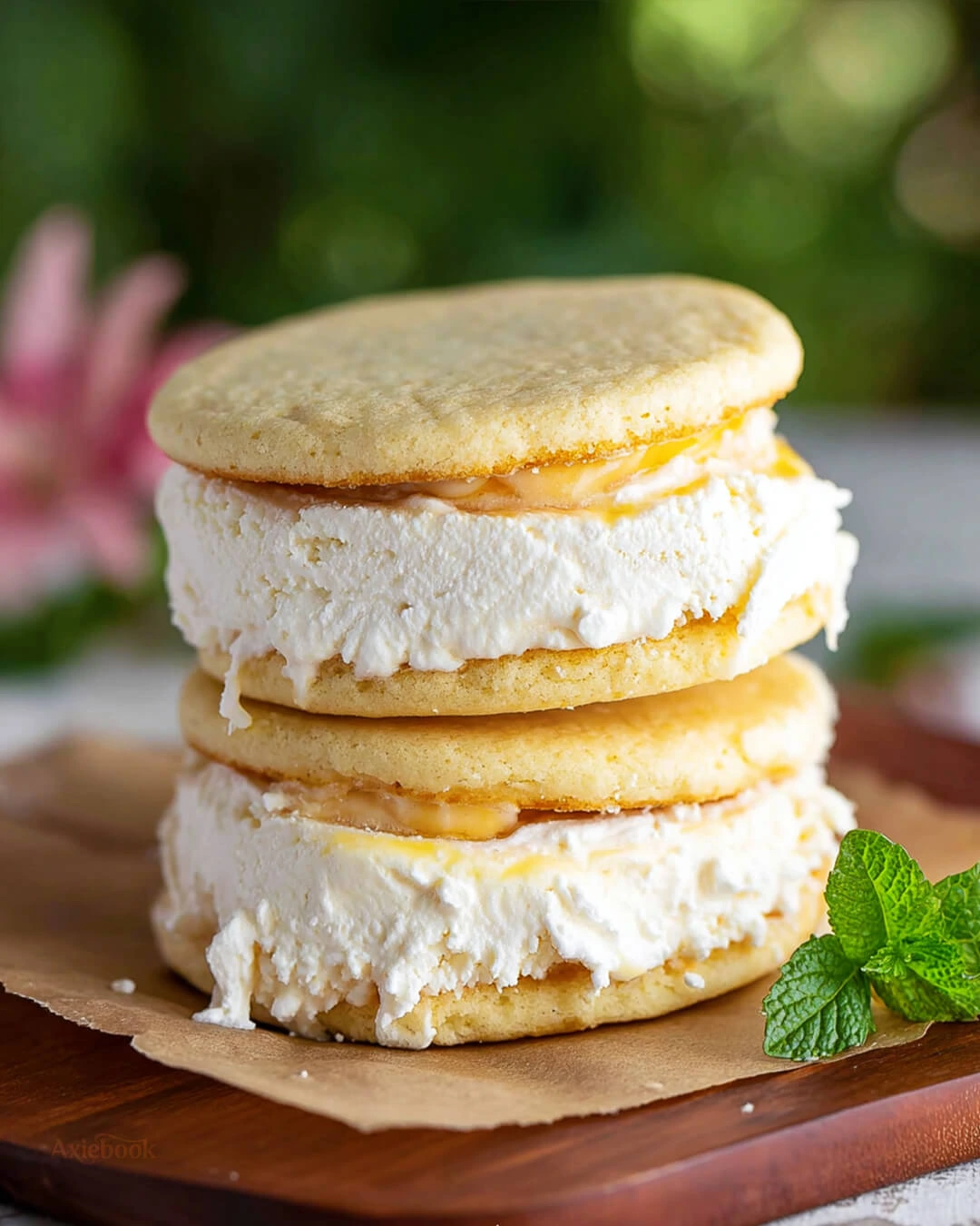 How to Make Georgia Peach Ice Cream Sandwich