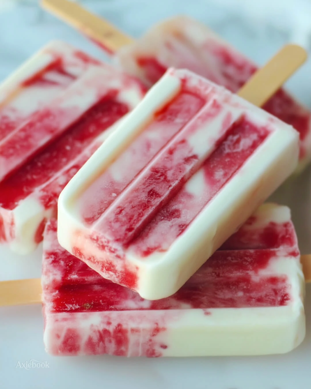 How to Make Rhubarb and Greek Yogurt Popsicles