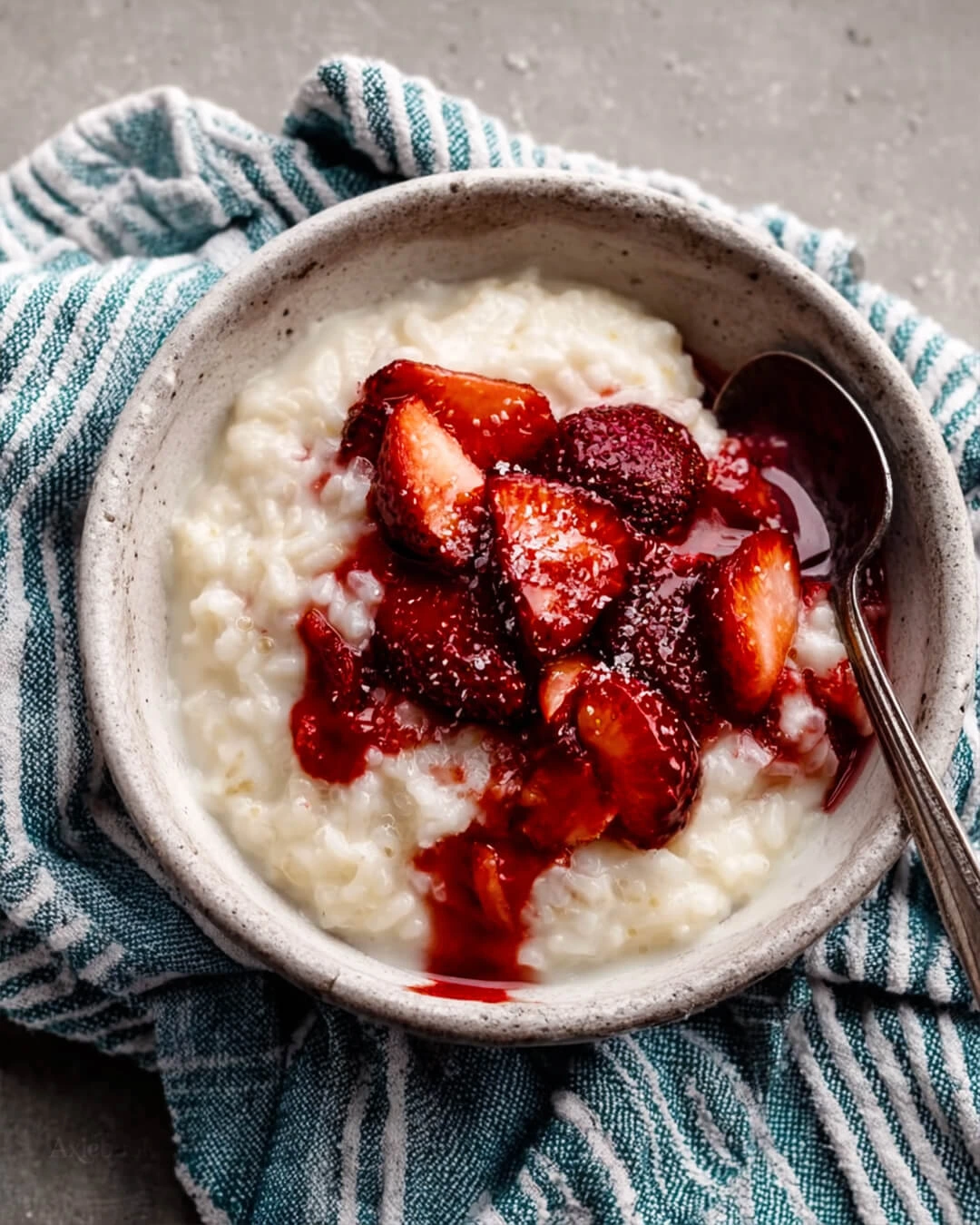 How to Make Strawberry Rice Pudding