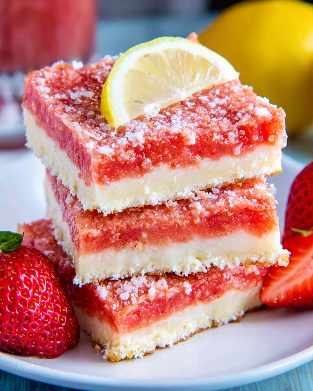 Sweet Strawberry Lemonade Bars Ingredients You Need for Strawberry Lemonade Bars