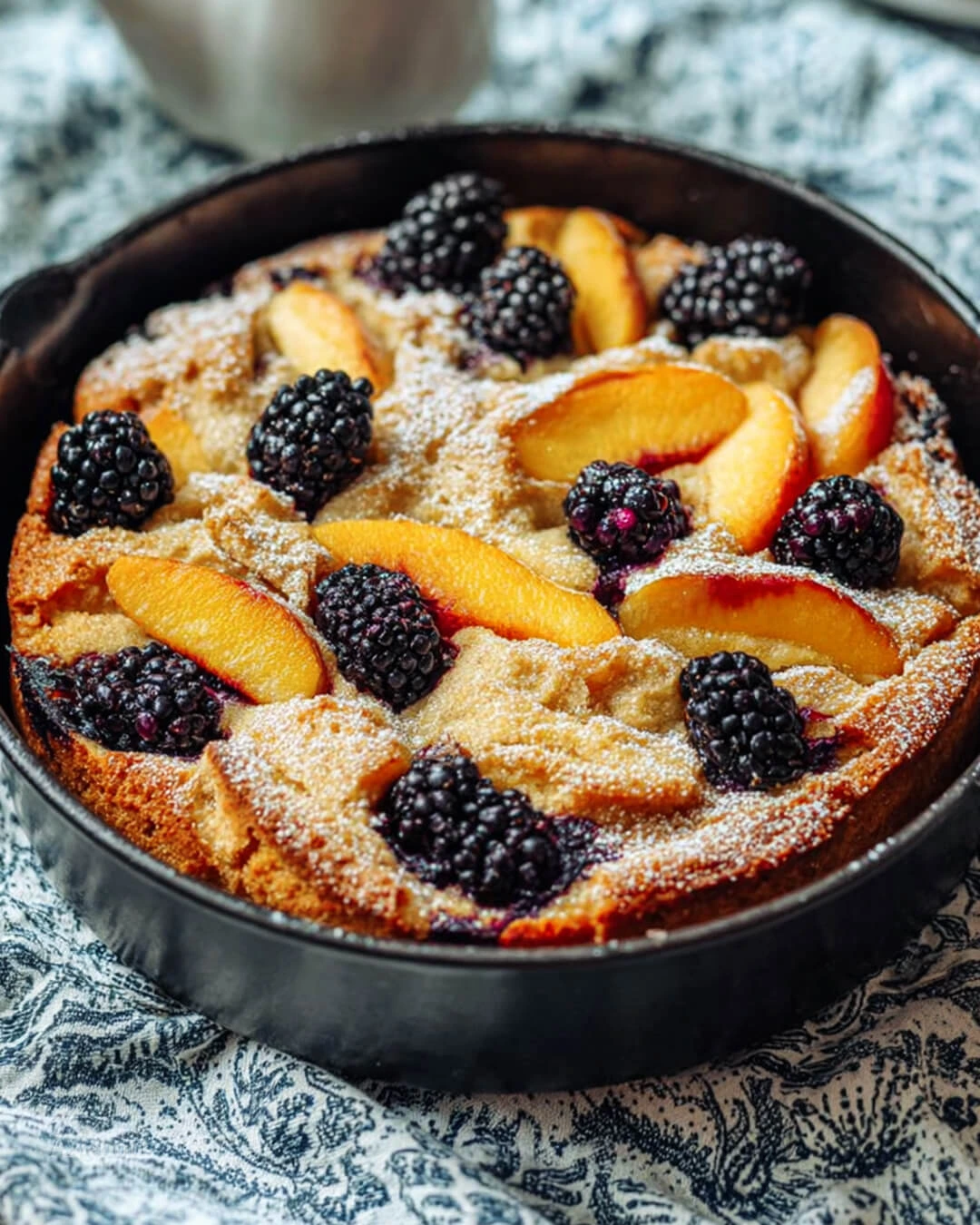Gluten-Free Peach and Blackberry Cake Ingredients for This Gluten Free Peach and Blackberry Cake